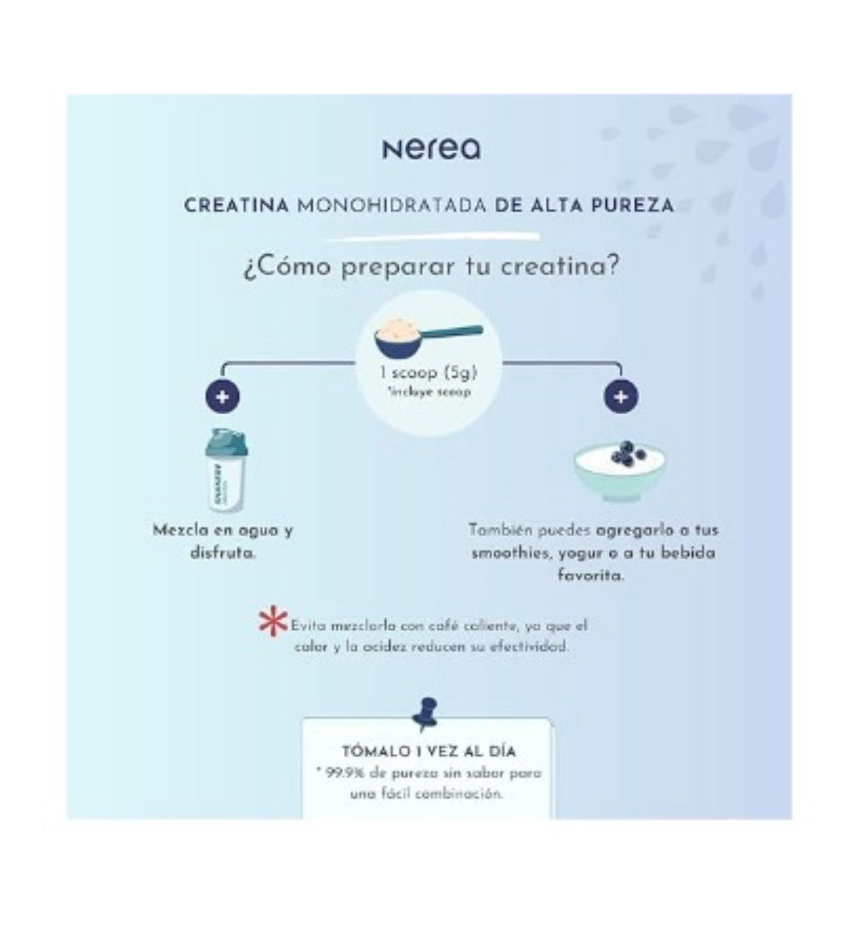 creatina monohidratada | alta pureza
